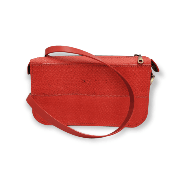 Ronflita - Sac Élodie rouge corail