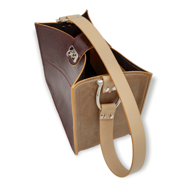 Ronflita - Sac Cabas Angèle bordeaux