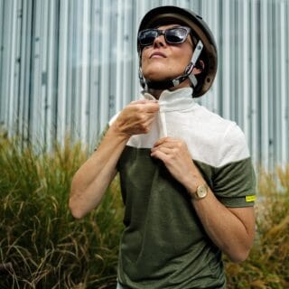 Daily bike polo lin femme vert