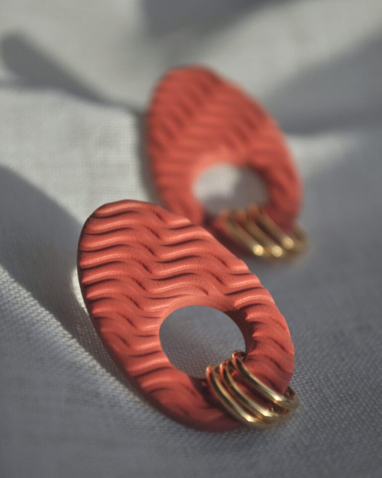 Artapaon - Boucles d’oreilles Mira – Terracotta