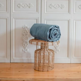 Loulenn - Plaid Ouessant bleu orage