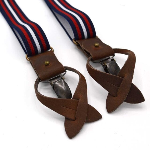 The French Game - Bretelles fines tricolores