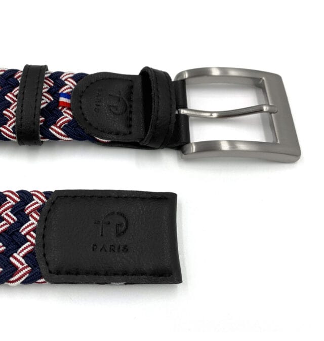 The French Game - Ceinture tressée en simili cuir de raisin
