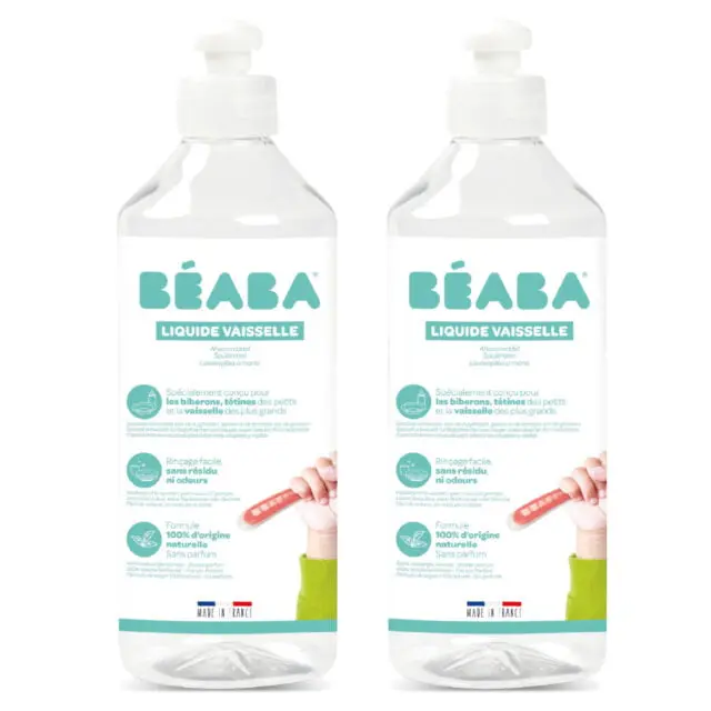 Béaba - Lot 2 Liquides vaisselle 500ml
