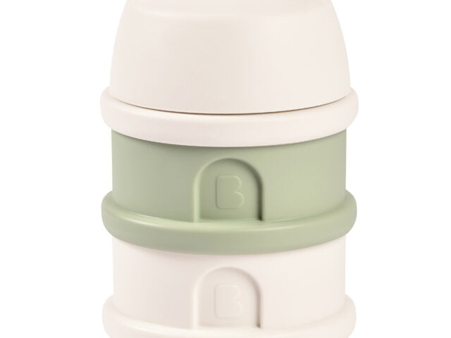 Béaba - Boîte doseuse 4 compartiments cotton / sage green