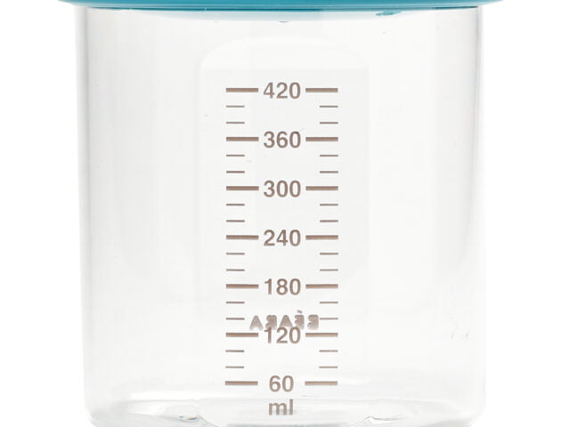 Béaba - Maxi+ Portion 420ml tritan blue