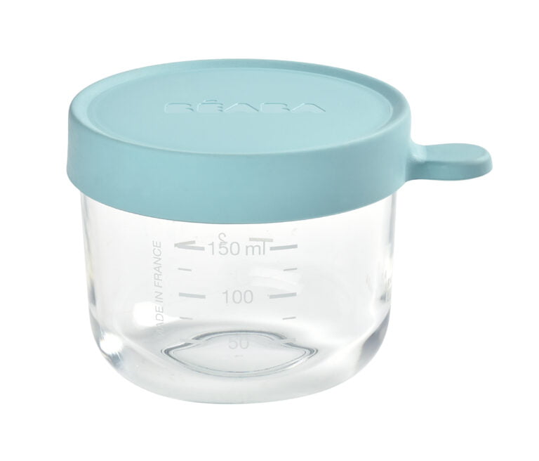 Béaba - Portion verre 150 ml light blue