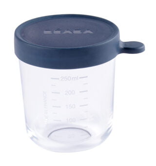 Portion verre 250ml dark blue par la marque Béaba Béaba - Portion verre 250ml dark blue
