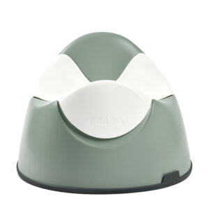 Pot ergonomique sage green par la marque Béaba Béaba - Pot ergonomique sage green
