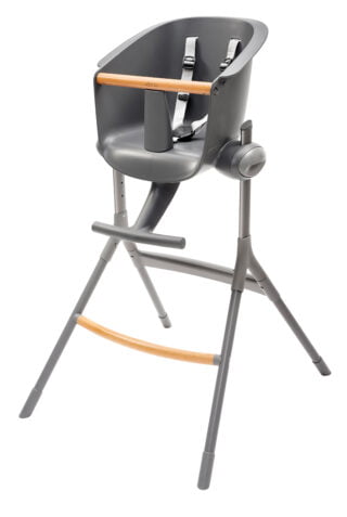 Chaise Haute Evolutive Up & Down Dark Grey par la marque Béaba Béaba - Chaise Haute Evolutive Up & Down Dark Grey