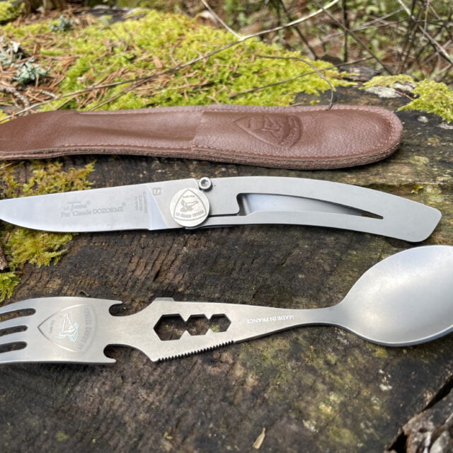 Le Grand Tétras - Le pack nature : set couteau fourchette cuillère