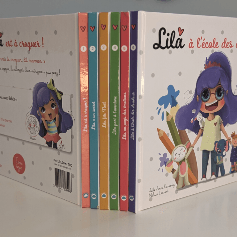 Lila signe avec bébé - livres