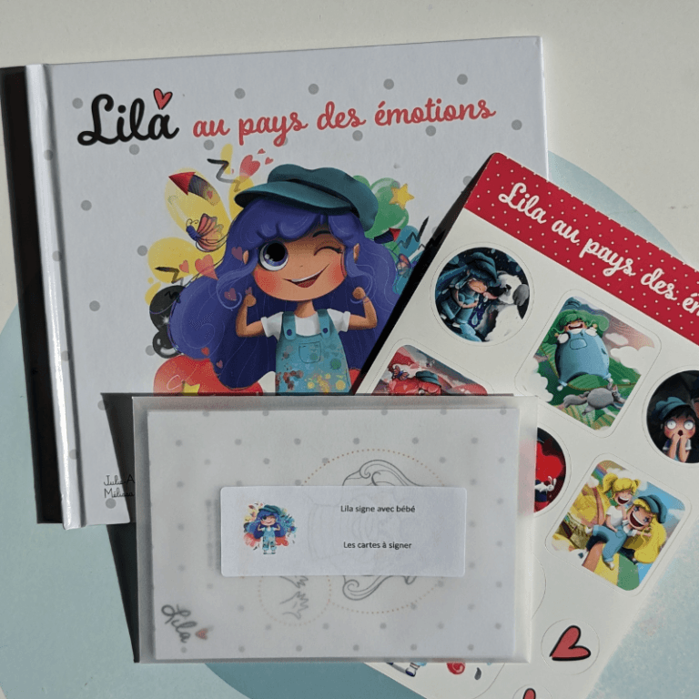 Lila signe avec bébé - livres