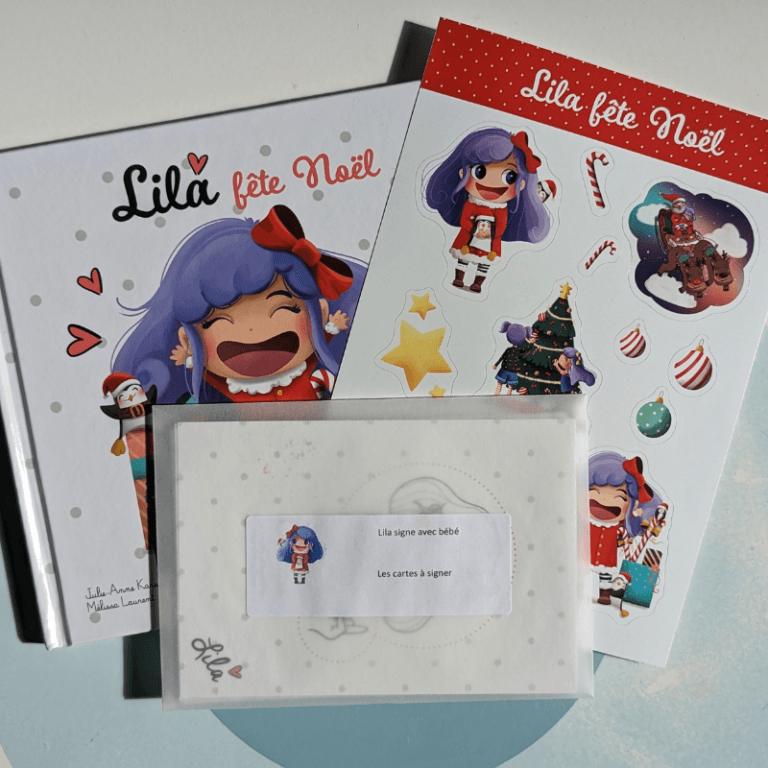Lila signe avec bébé - livres