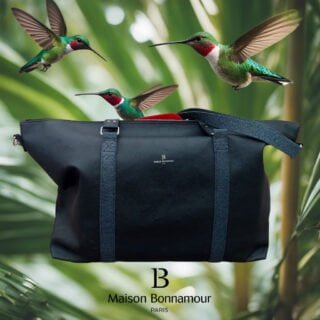 Sac de voyage Le Saint-Germain-des-Prés par la marque Maison Bonnamour Maison Bonnamour - Sac de voyage Le Saint-Germain-des-Prés