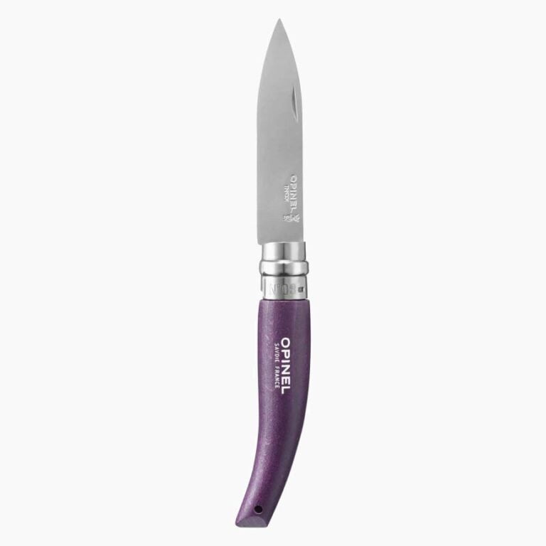 Opinel - Coffret du Jardinier Couleur - Couteaux de poche - N°08 Jardin Violet - N°08 Serpette Greffoir Orange - N°12 Scie Vert Pomme - Made in France