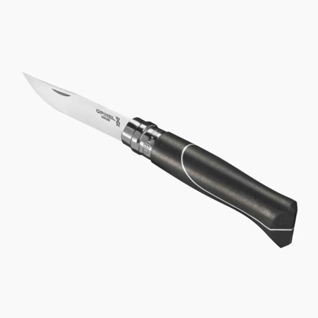 5 cm - Manche Ebène Feuille d’Aluminium - Coffret Chêne - Made in France