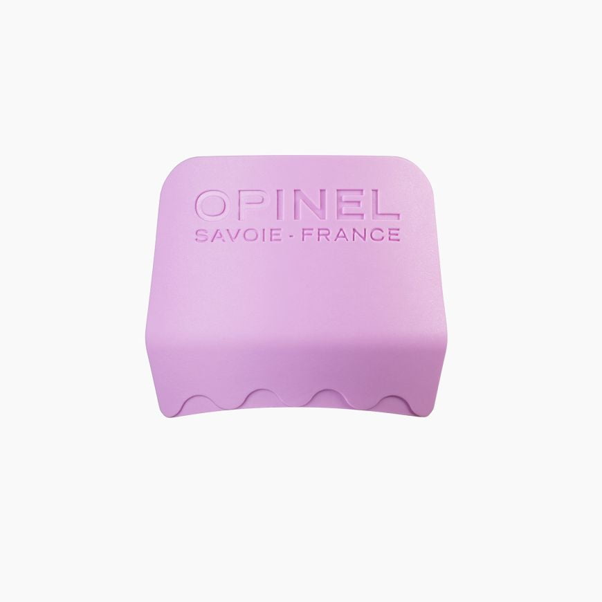finger guard pink web Opinel - Protège-doigt Rose - Accessoire Couteau de Cuisine pour Enfant - Essentiel Cuisiner - Le Petit Chef - Bouclier en plastique - Made in France