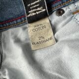 jeans atelier tuffery etiquette composition matieres Jeans Atelier Tuffery - Étiquette de composition