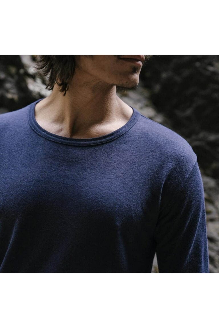 Le t-shirt Propre - Le t-shirt en lin français - Marine