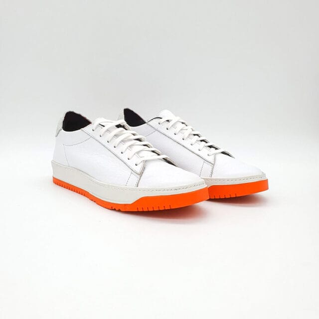 milemil derby blanc milemil 3 quart ff78d00c89a27f8c92610a48e9a696a1 Milémil - Sneakers Derby cuir blanc