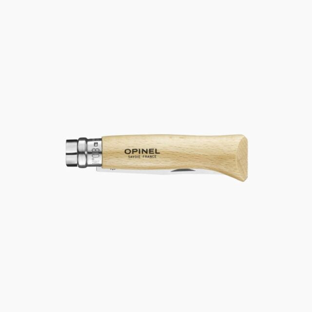 Opinel - Couteau de Poche N°08 Inox - Lame acier inoxydable 8