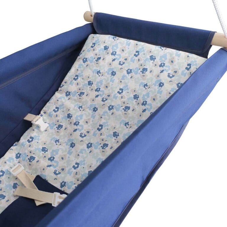 Petite Planète - Hamac pour bébé Zébul'hamac bleu navy