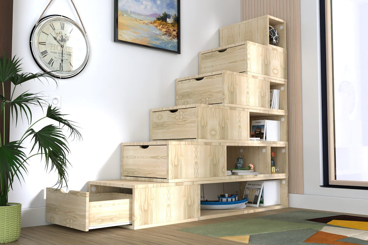 Meuble Cube Escalier