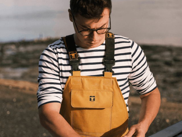 Le Minor - Basics Pastel Marinière bleue