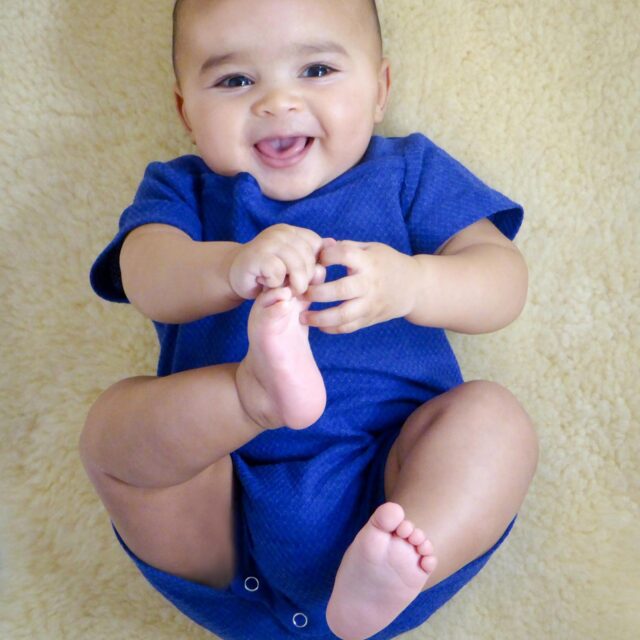 Le Mouton à Soie - combishort bébé PRECOMMANDE