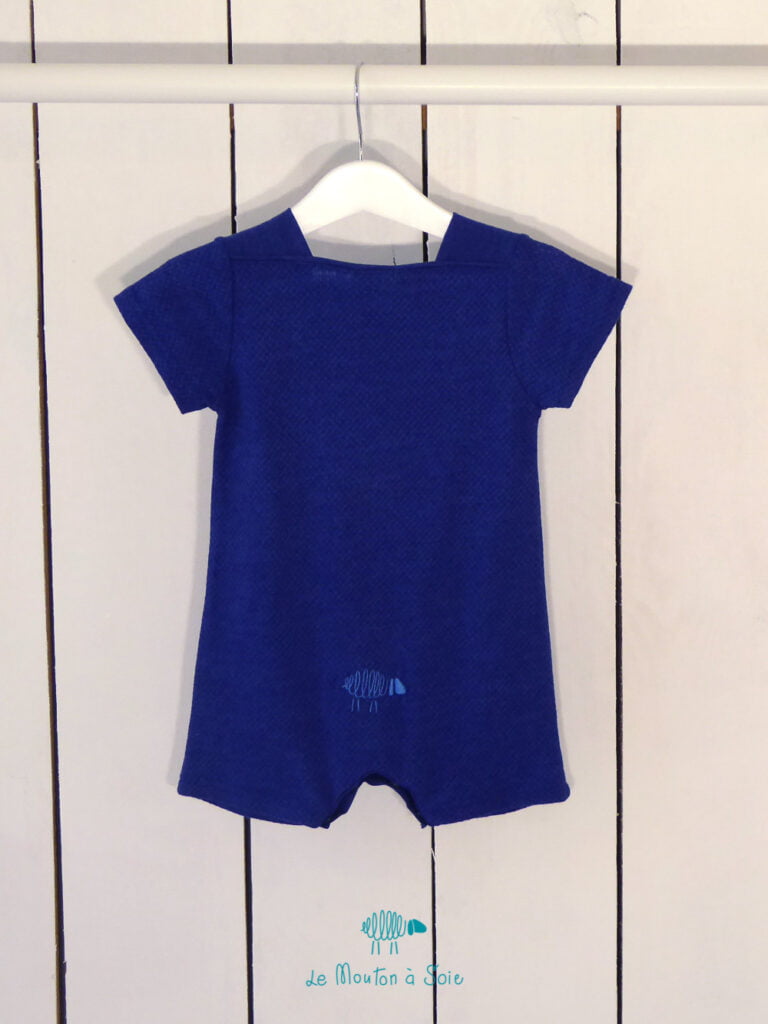 Le Mouton à Soie - combishort bébé PRECOMMANDE