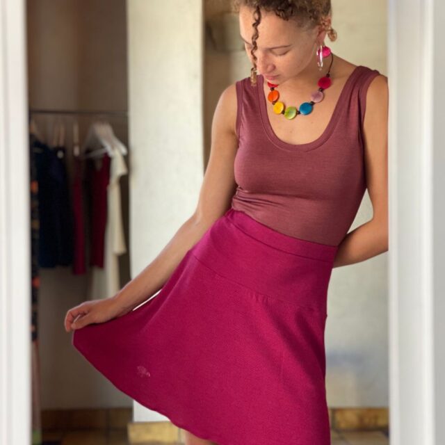 Le Mouton à Soie - jupe Discrète femme PRECOMMANDE