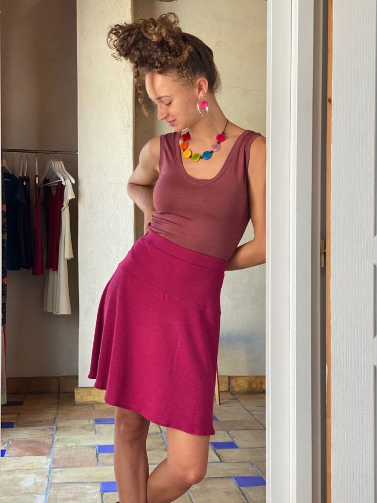 Le Mouton à Soie - jupe Discrète femme PRECOMMANDE