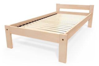 Lit 90×190 enfant en bois hêtre Simply par la marque ABC Meubles ABC Meubles - Lit 90×190 enfant en bois hêtre Simply