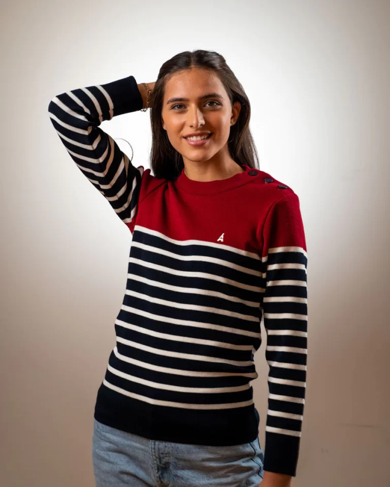 Maison FT - Pull Colin Bordeaux