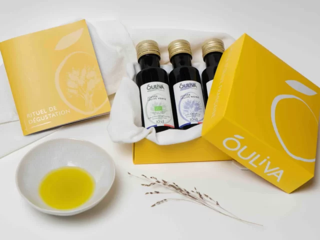 ouliva coffret degustation cuvee 2023 huile dolive bio francaise 3 Ouliva - Coffret dégustation cuvée 2023