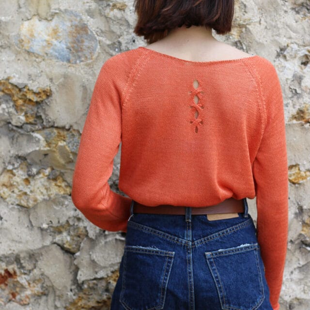 Plusdepulls - Pull Oseille Citrouille