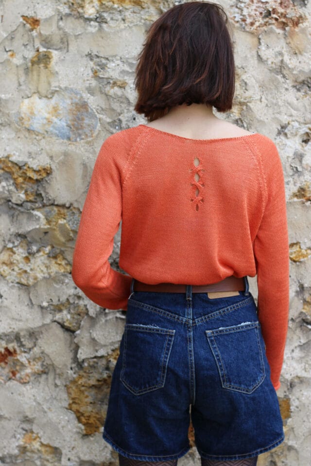 Plusdepulls - Pull Oseille Citrouille