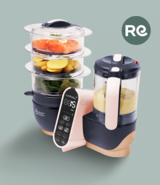 Robot culinaire reconditionné Nutribaby(+) XL par la marque Babymoov Babymoov - Robot culinaire reconditionné Nutribaby(+) XL