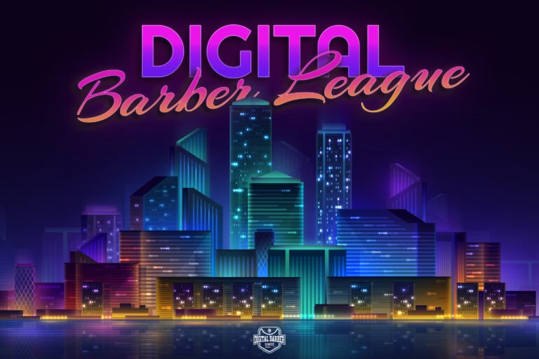 Man's beard Digital Barber League
