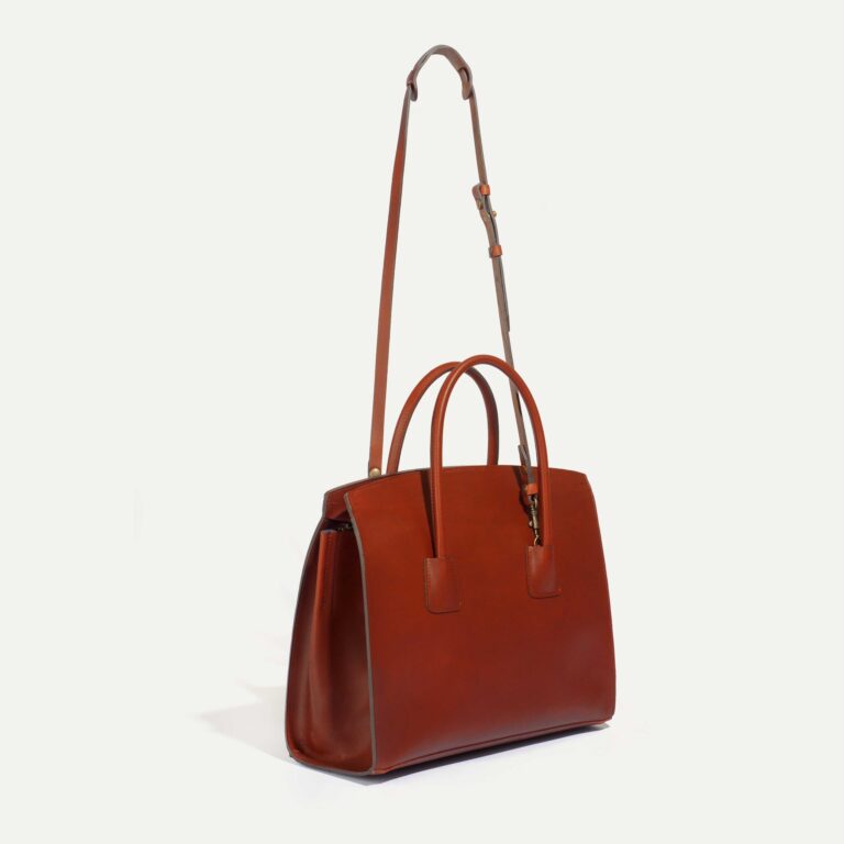 Bleu De Chauffe - Cabas business Dalva - Rust
