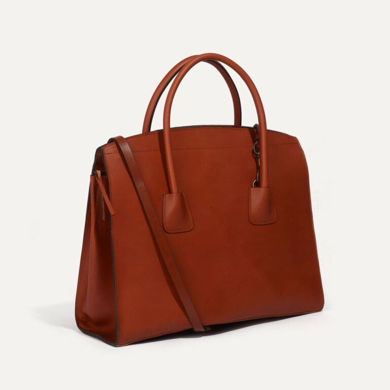 Bleu De Chauffe - Cabas business Dalva - Rust