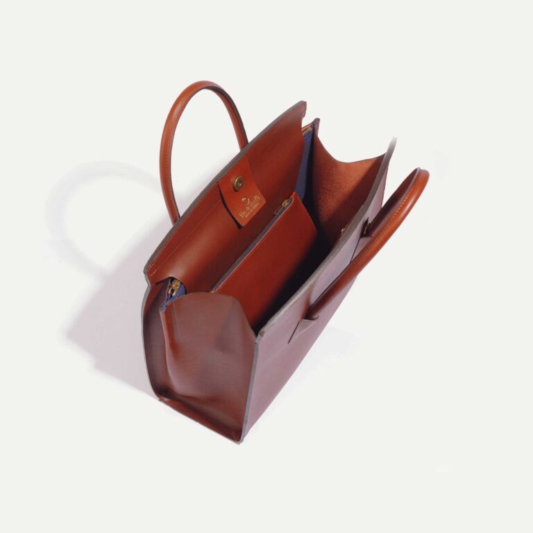 Bleu De Chauffe - Cabas business Dalva - Rust