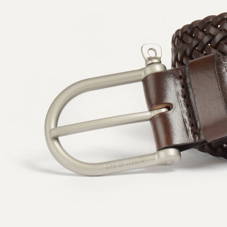 Bleu De Chauffe - Ceinture Manille Tressée - Palissandre