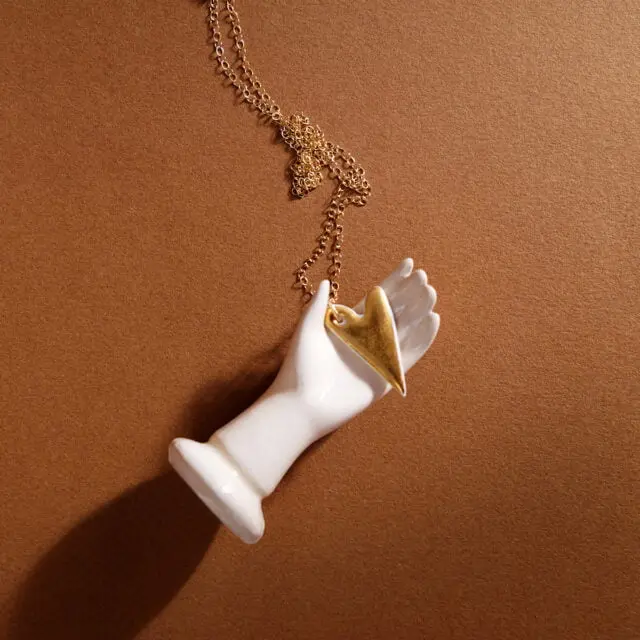 Anne-Lise Pichon - Collier Cœur d'or