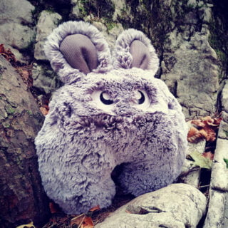 Les Crodoux - Peluche TOUDOUX Taupe