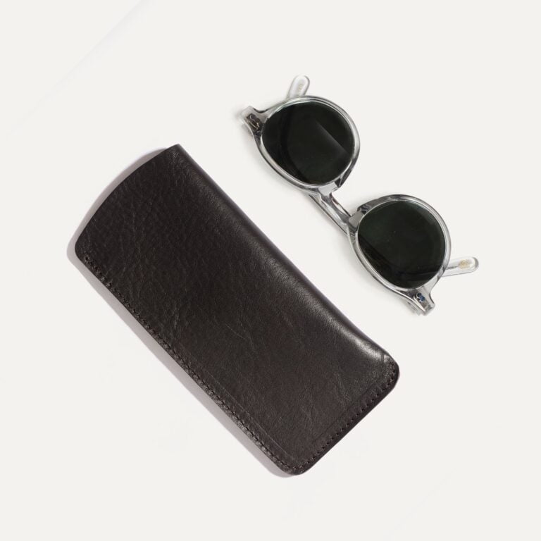 Bleu De Chauffe - Etui Lunette Binocle - Marron Brun