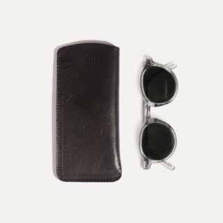 Bleu de Chauffe - Etui Lunette Binocle – Marron Brun
