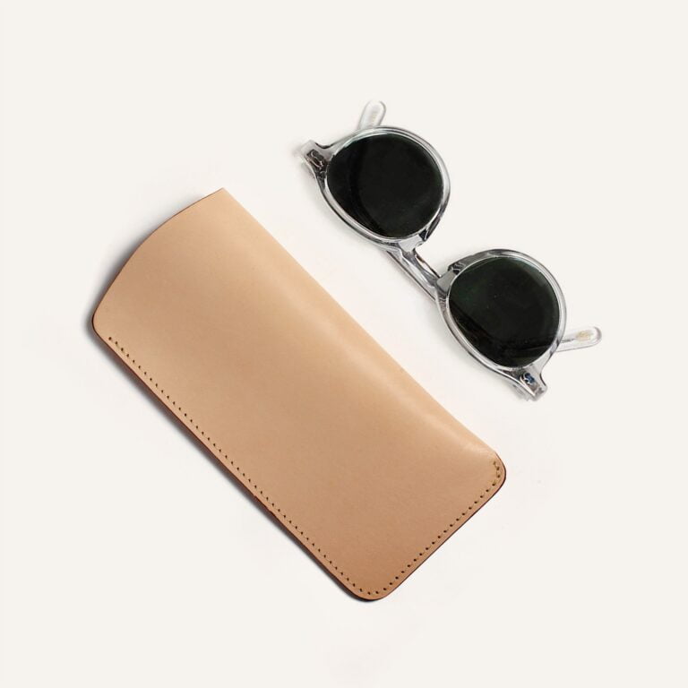 Bleu De Chauffe - Etui Lunette Binocle - Naturel
