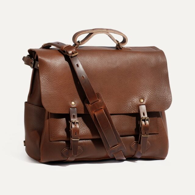 Bleu De Chauffe - Sac Executive Postier 48h Irving - Brun ambré